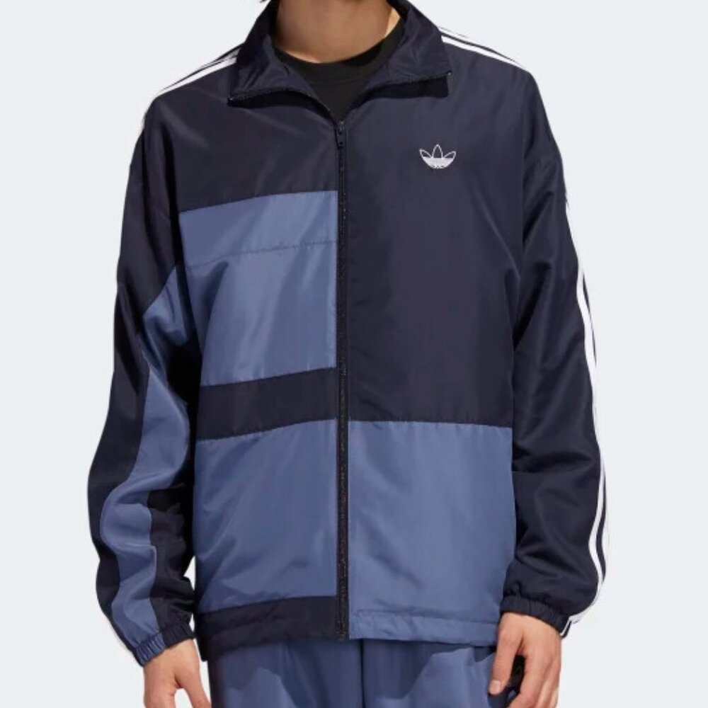 Adidas Originals Asymmetrical Track Jacket Legend  Zip Up L